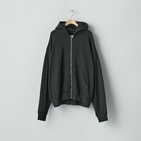 【再販売通知受付可能】Yak/Cotton Sweat Zip Hoody