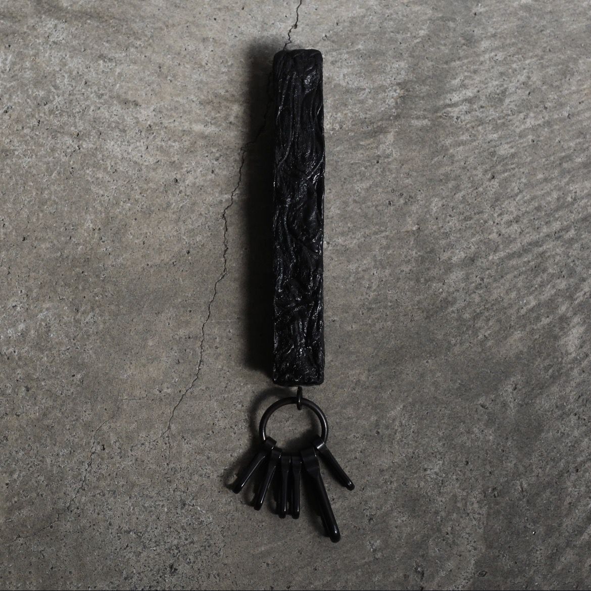 【お取り寄せ注文可能】Leather Key Holder(BLACK)