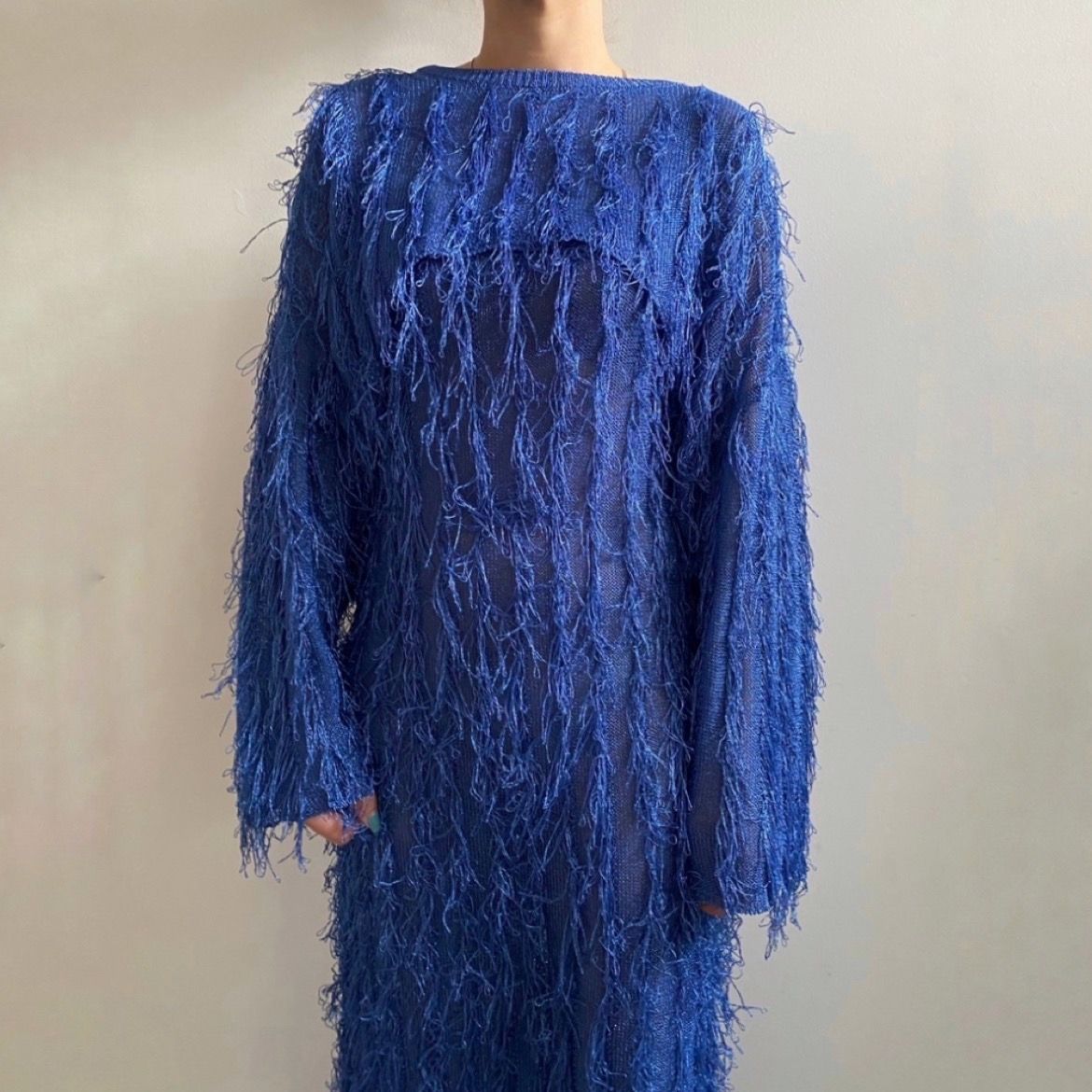 【残り一点】Bright Loop Fringe Short Tops