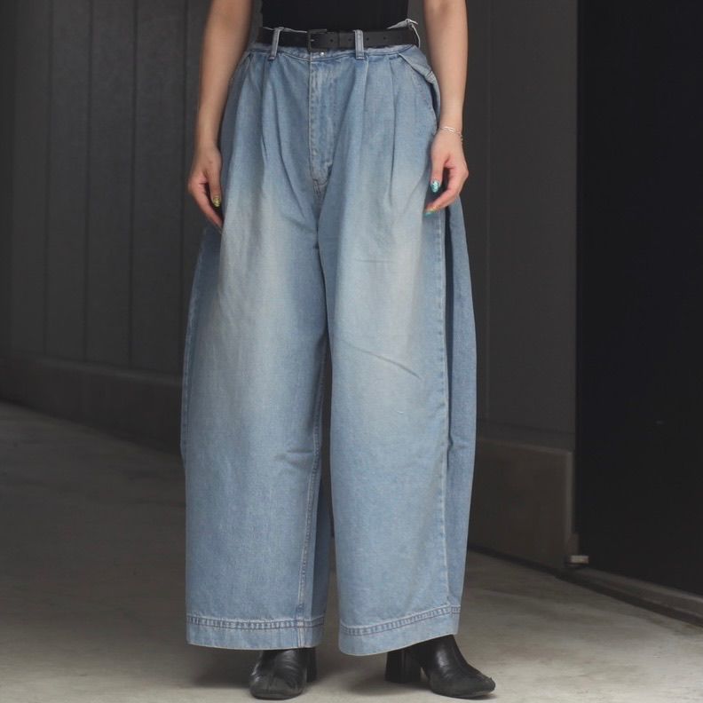 【残り一点】12OZワイドデニムパンツ(USED)