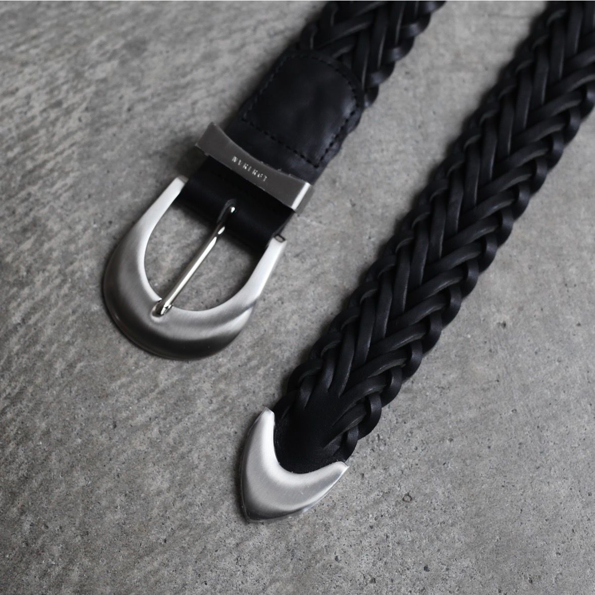 【残りわずか】3.8C Leather Mesh Belt