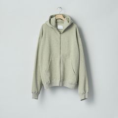 【残り一点】Cotton Cashmere Sweat Zip Hoody