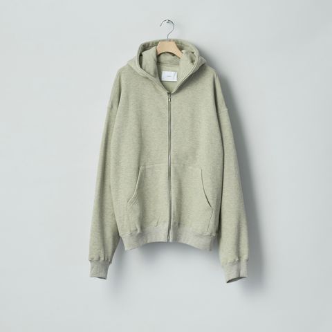 【残り一点】Cotton Cashmere Sweat Zip Hoody