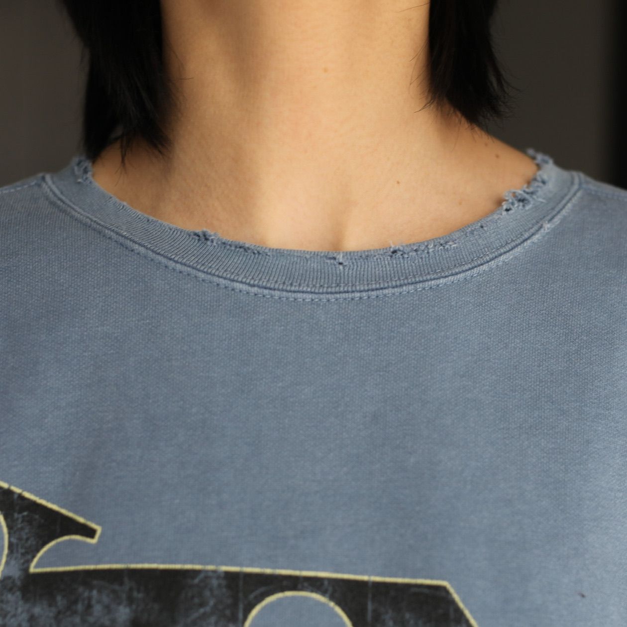 ー] MINUS Bootleg Crew Sweat with Repaired (Sweat) Mail