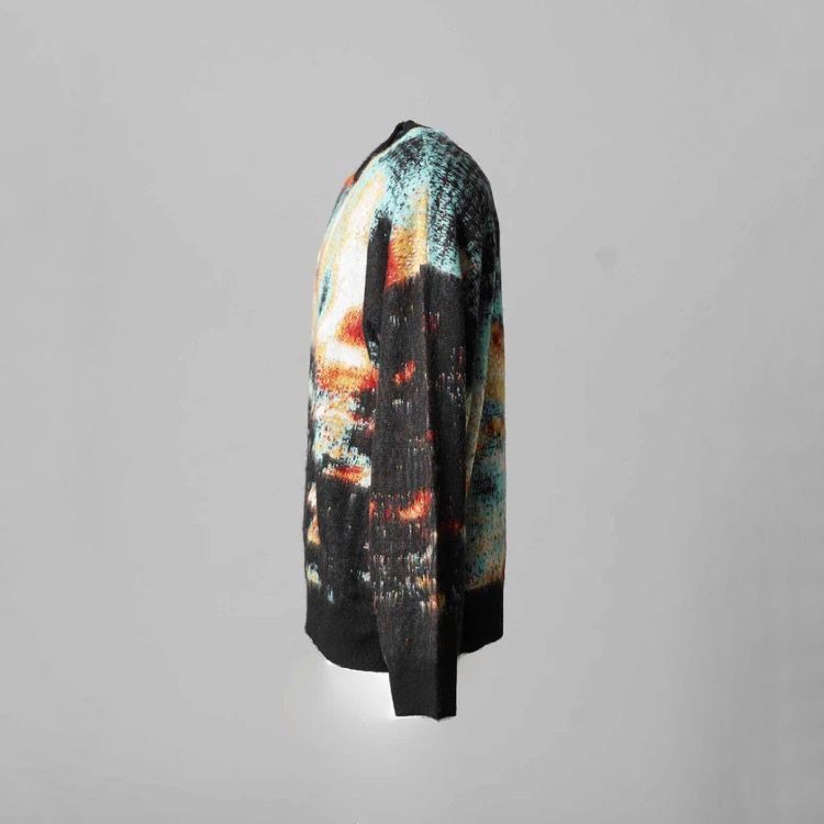 【残り一点】Contemporaryart Jacquard Shaggy Knit L/S