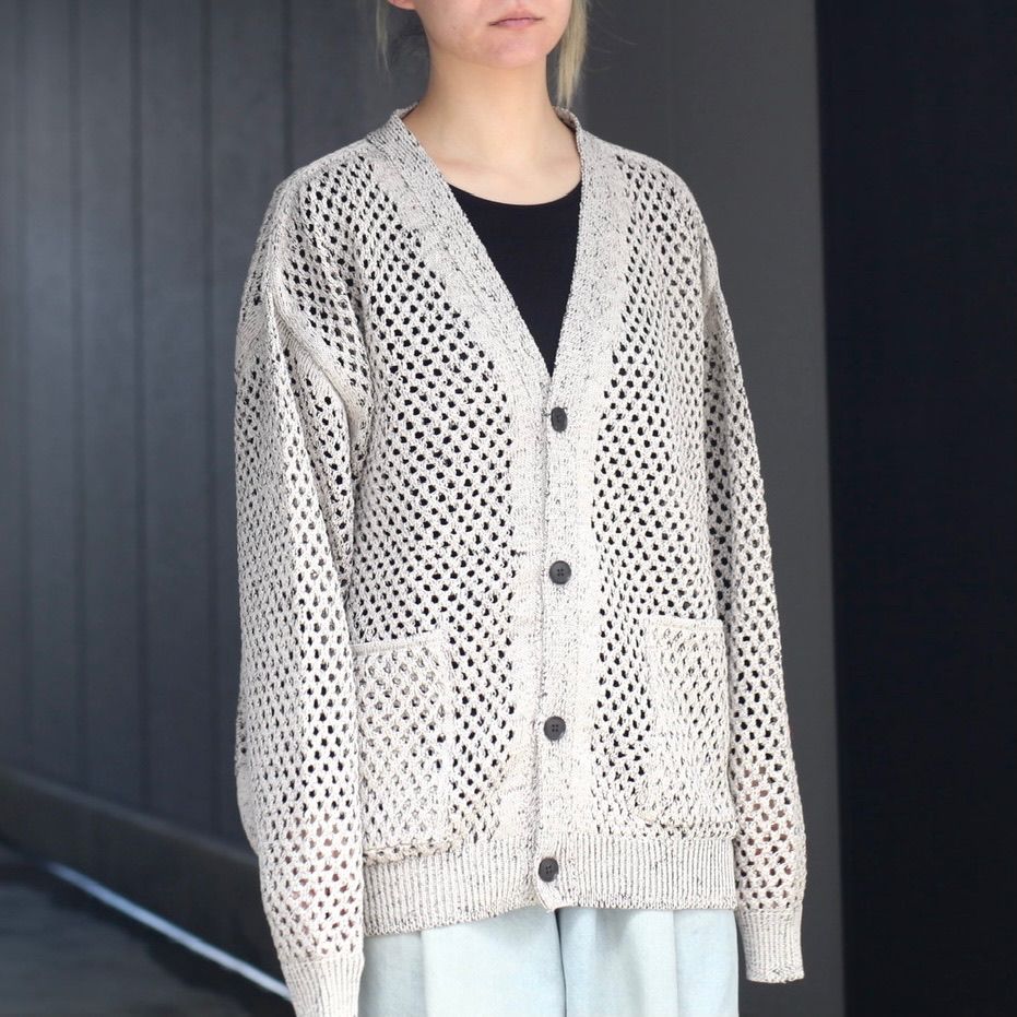 専用 YOKE ヨーク 22ss MESHED KNIT CARDIGAN 【SALE／70%OFF】