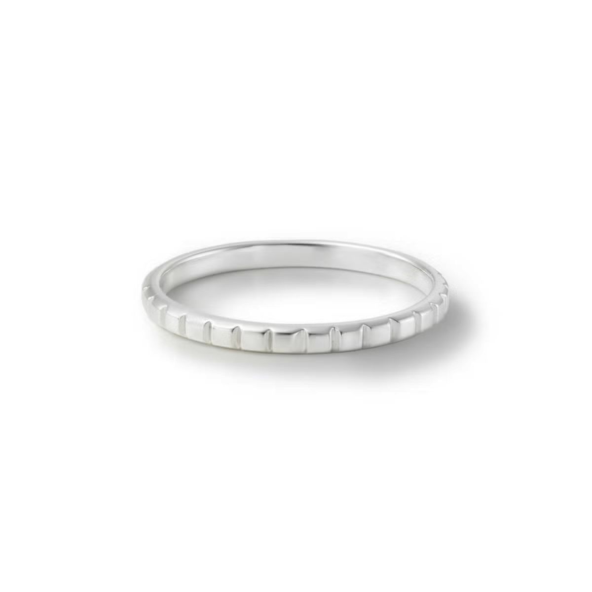【お取り寄せ注文可能】Flat Studs Ring S(SILVER925)