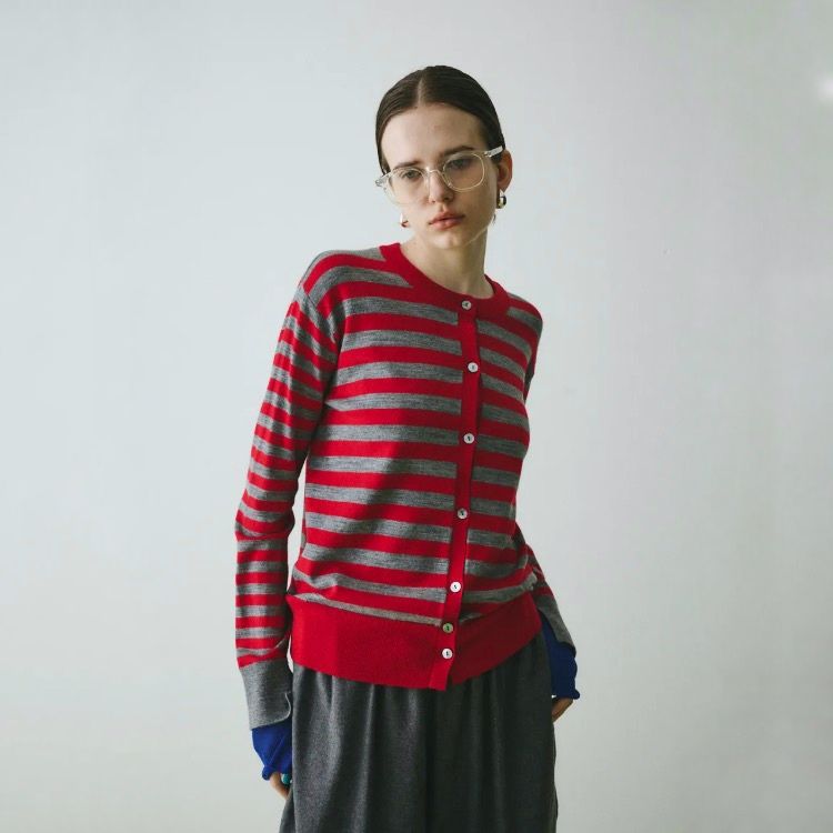 【残り一点】Border Knit Cardigan