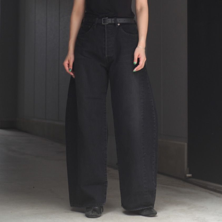 【残りわずか】Deformation Wide Denim Jeans