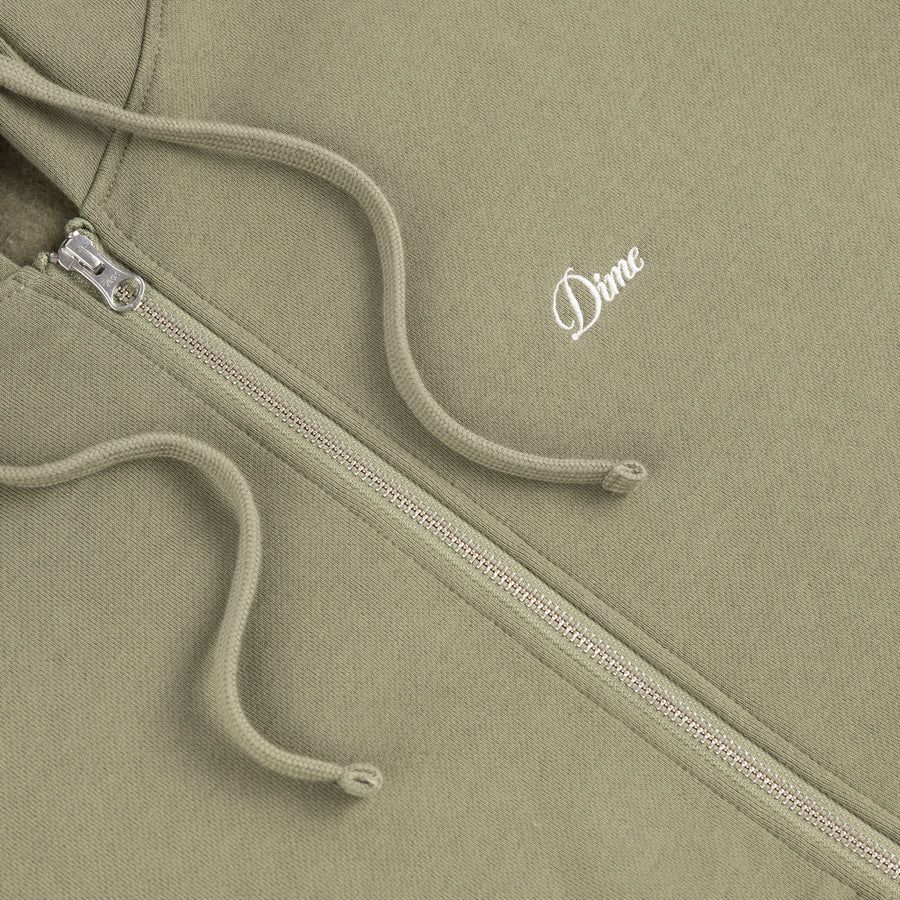 【残りわずか】Cursive Zip Hoodie