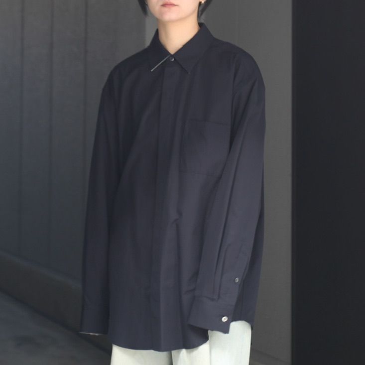 ssstein - 【残りわずか】Oversized Back Buttoned Shirt | ACRMTSM ...