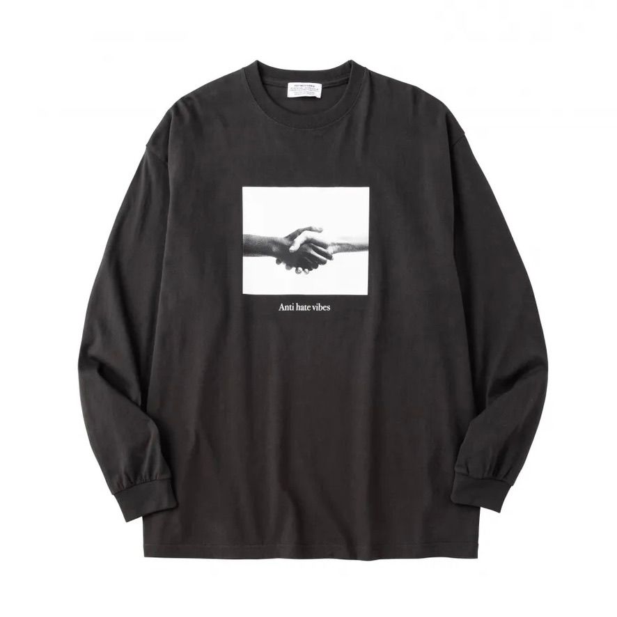 【新品】POET MEETS DUBWISE Anti Hate Vibes T POET MEETS DUBWISE - 【残り一点】Anti Hate Vibes L/S T-shirt