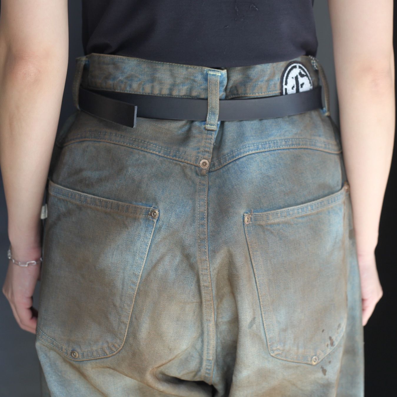 【残り一点】Newcommune Dirt Baggy Denim