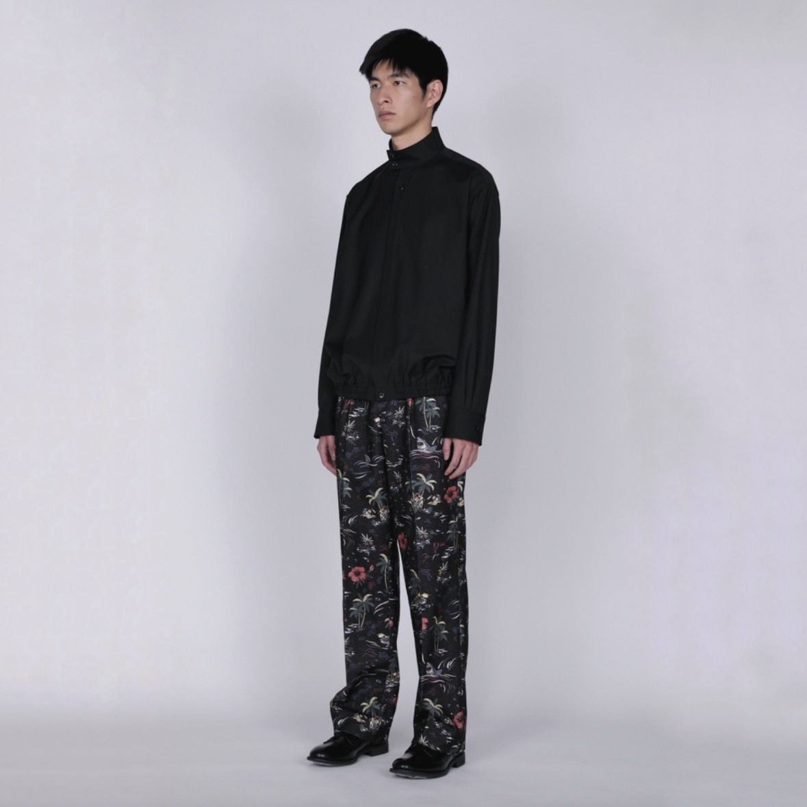 【残り一点】Stand Collar Volume Shirt
