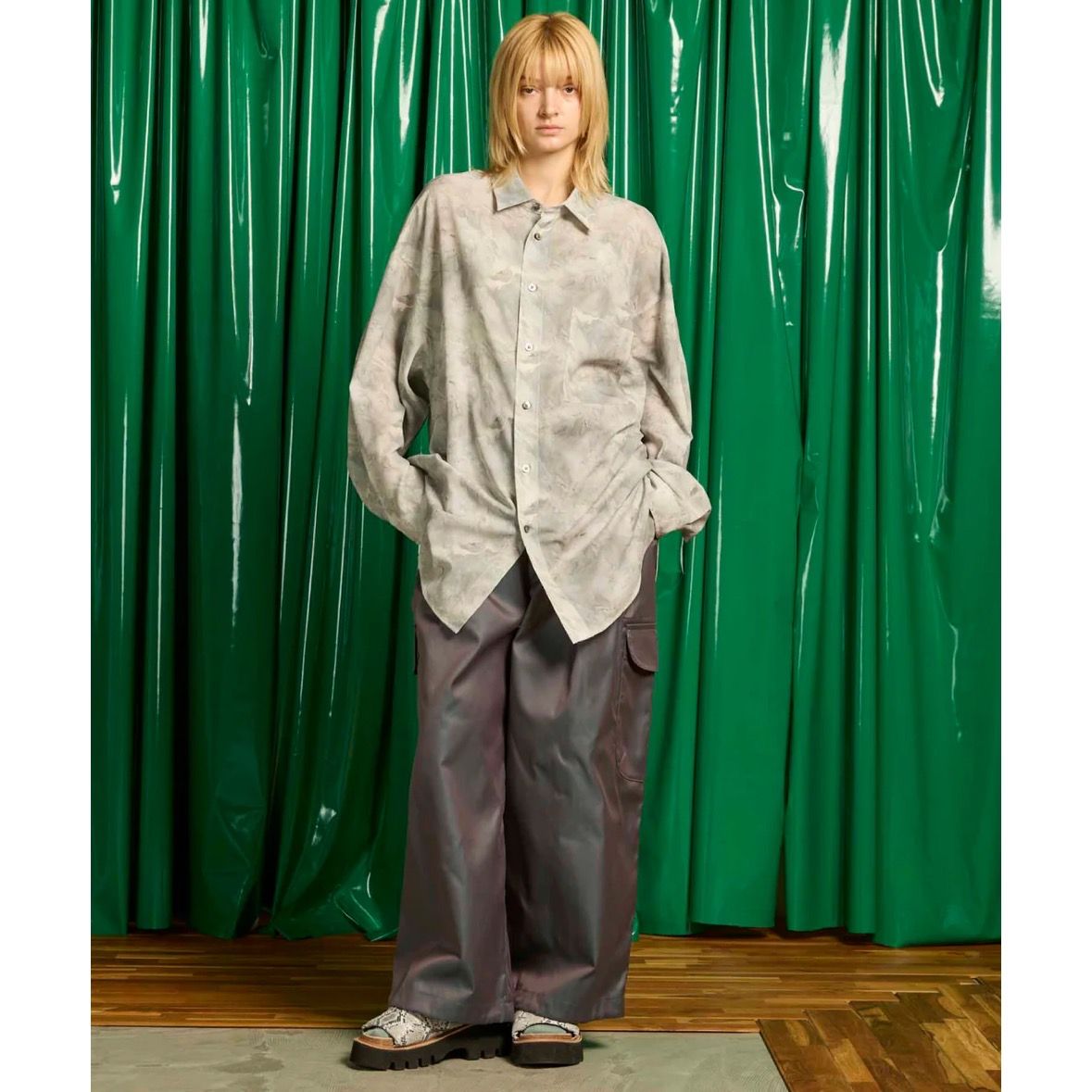 【残り一点】120/2/2 Suvin Cotton Cargo Pants