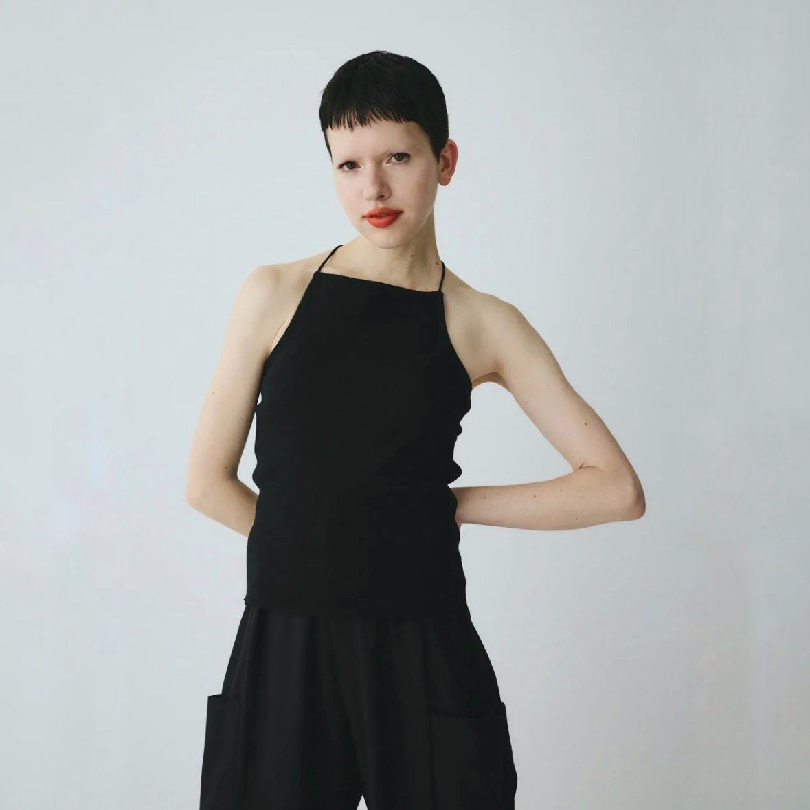 【残り一点】Bi Color Cord Camisole