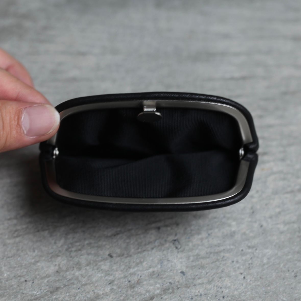 【残りわずか】Snap Purse Small(BLACK)