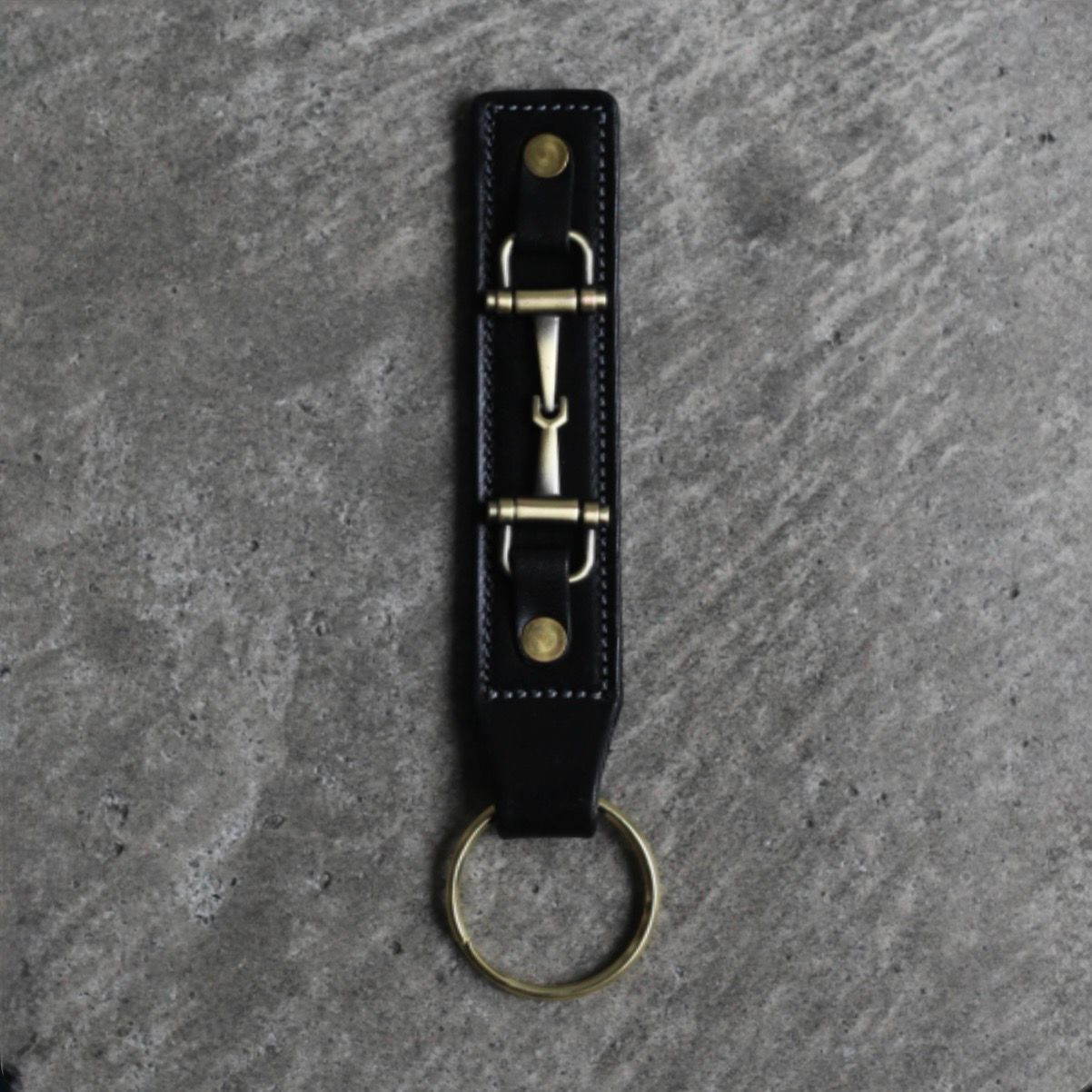【残りわずか】Snaffle Bit Key Fobs(BLACK)