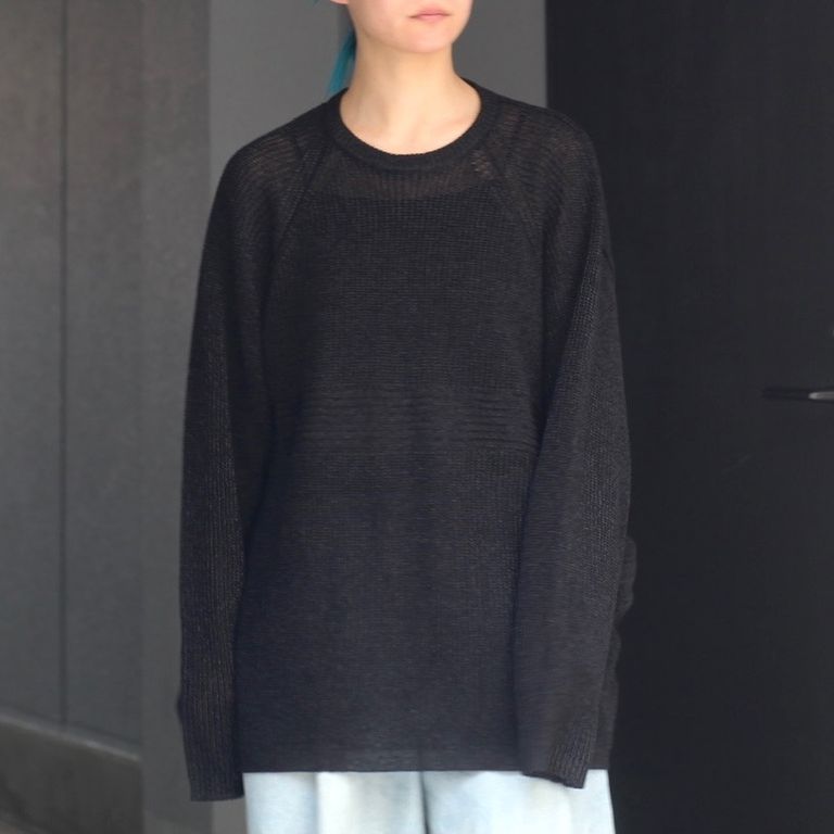 YOKO SAKAMOTO - 【残り一点】Paper Knit Sweater | ACRMTSM YOKO SAKAMOTO - 【残り一点】Paper Knit Sweater | ACRMTSM