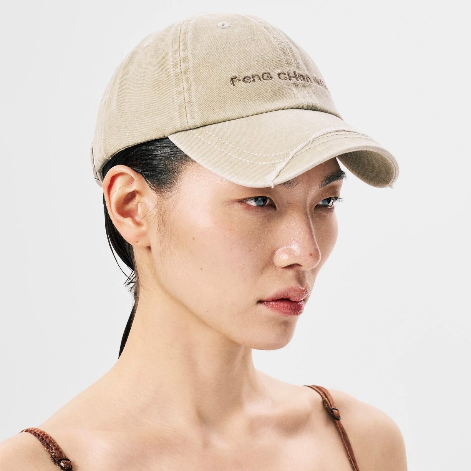 Feng Chen Wang ピンク ベースボールキャップ Feng Chen Wang - 【残り一点】Beige Baseball Cap | ACRMTSM