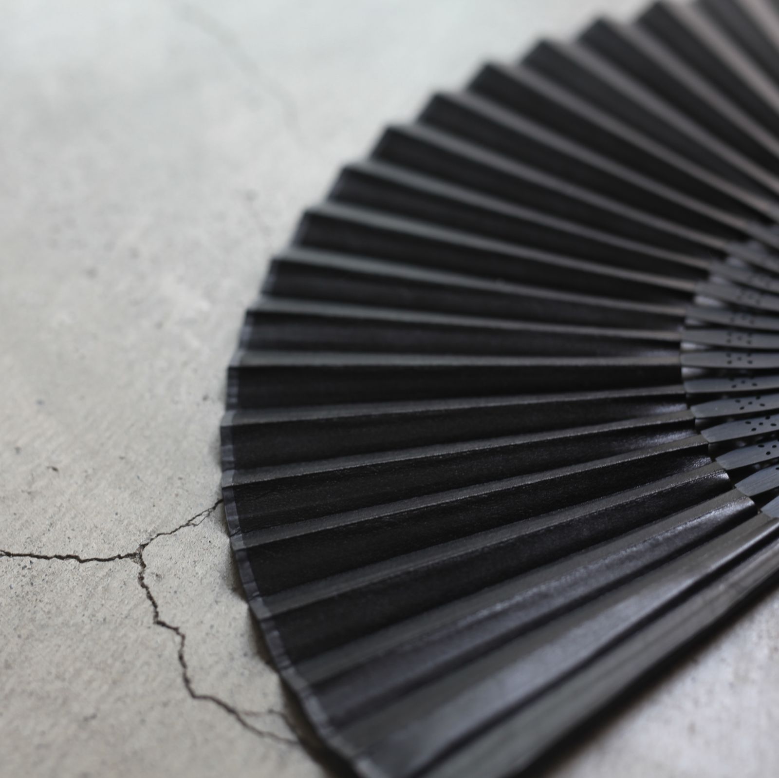 【お取り寄せ注文可能】Leather Sensu(BLACK)