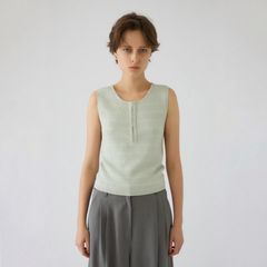 【残り一点】Round Neck Hook Tank