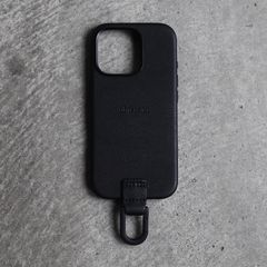 【残り一点】カラビナ付iPhoneケース(BLACK)
