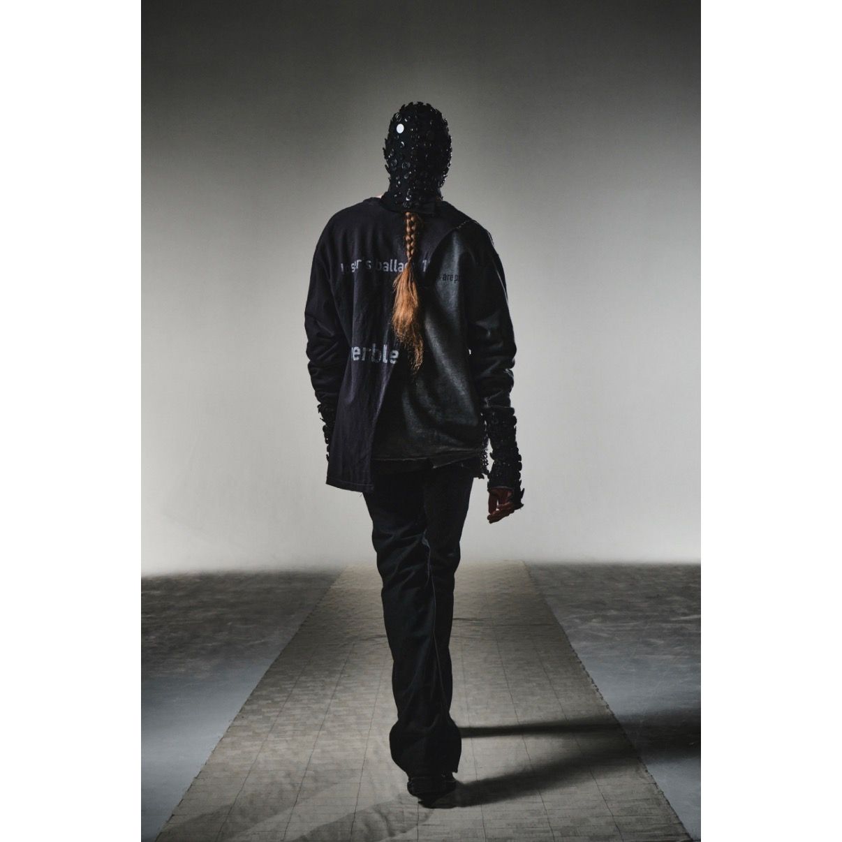 【残り一点】Bootleg Layered Crew Sweat(A MAN'S SHADOW)