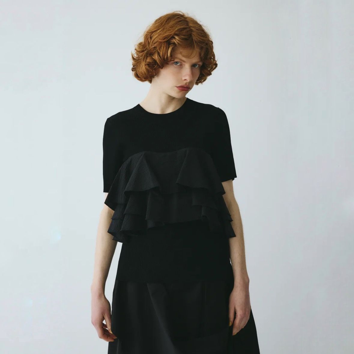 【残り一点】Wave Flare Knit Tops