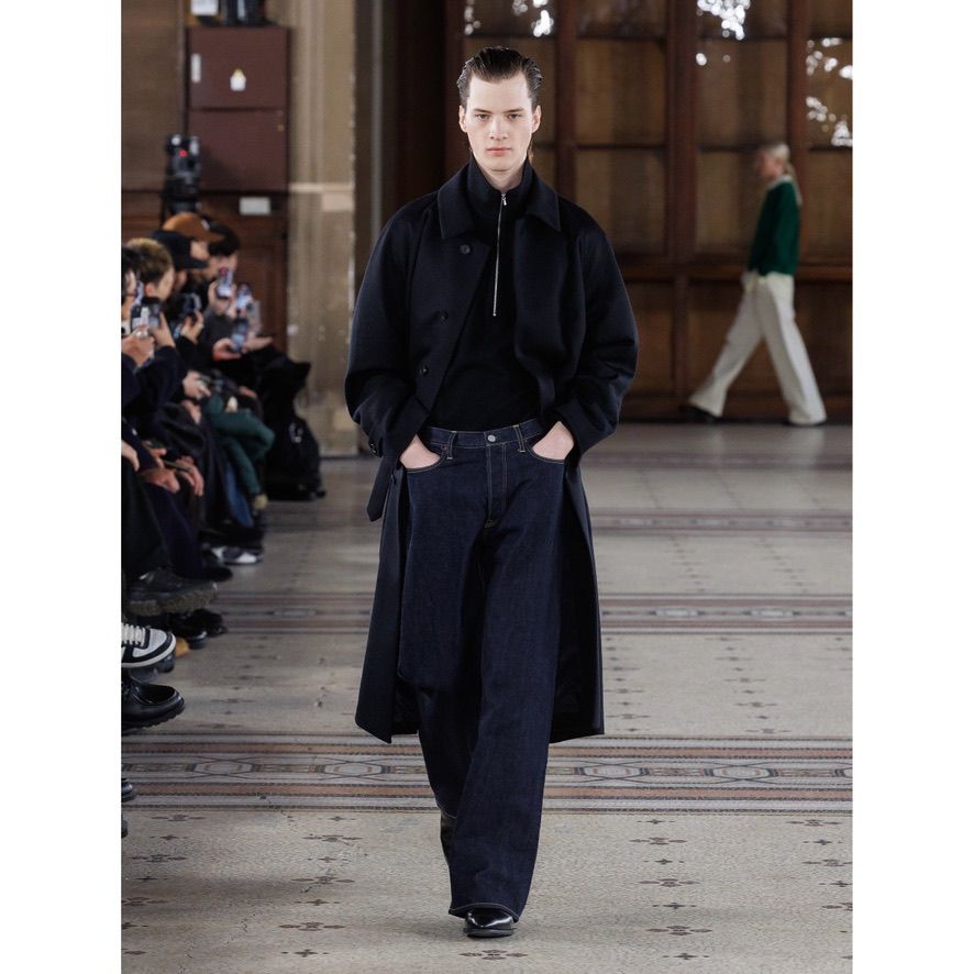 【残りわずか】Wool Cashmere Raglan Sleeve Balmacaan Coat