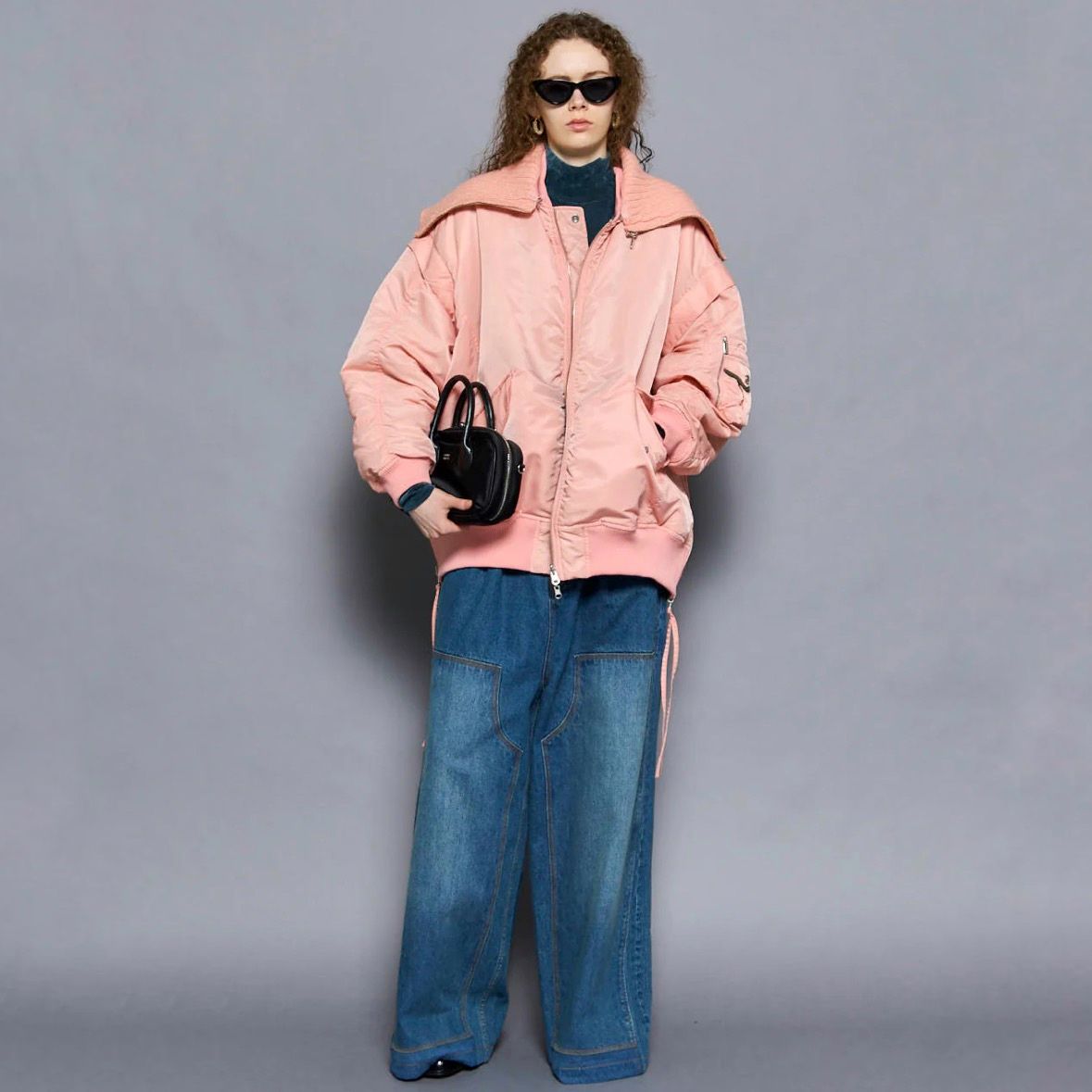 【残り一点】Multiway Knit Collar MA-1