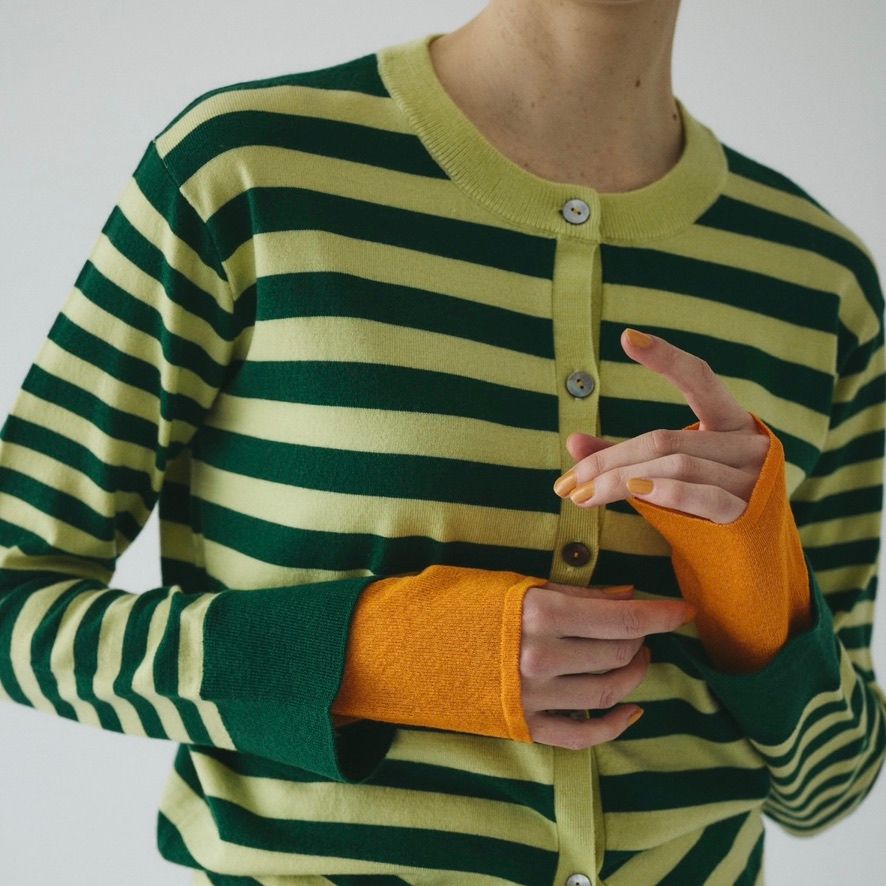 【残り一点】Border Knit Cardigan