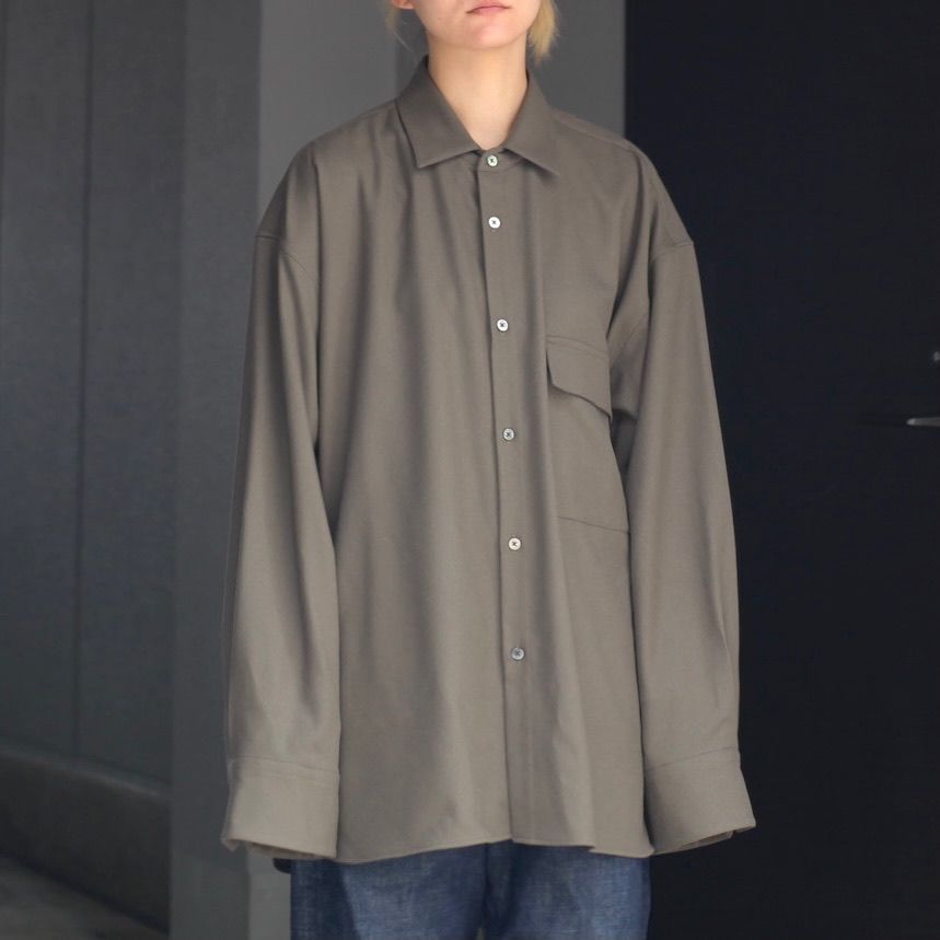 ランキング第1位 DOWN OVERSIZED stein PAT 20aw SHIRT シャツ