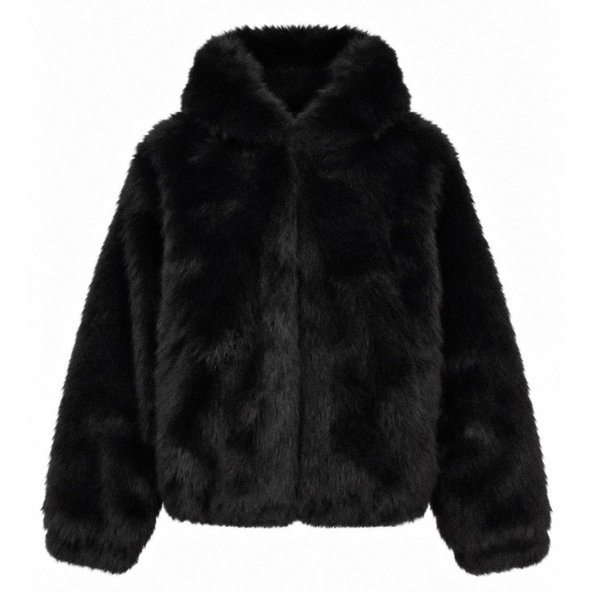 【残り一点】Faux Fur Zip Hoodie
