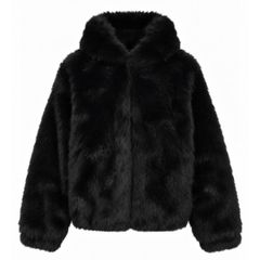 【残り一点】Faux Fur Zip Hoodie