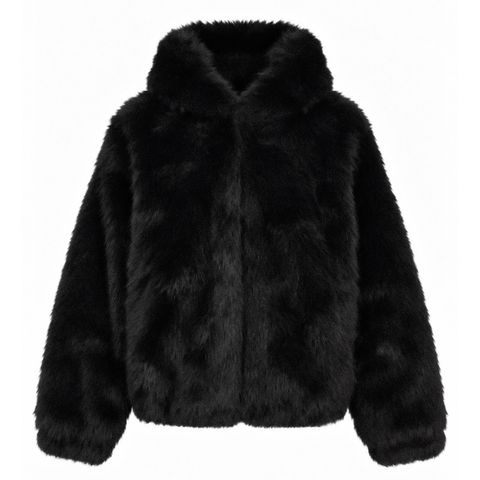【残り一点】Faux Fur Zip Hoodie