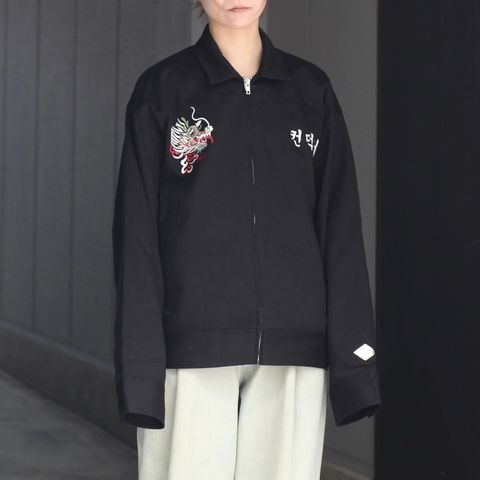 【残り一点】Dragon Embroidered Korean Souvenir Jkt