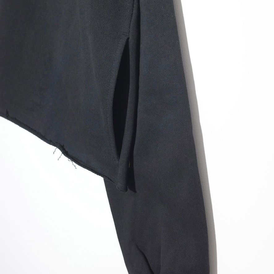 【残り一点】Cut Off Wide Zip Sweat Hoodie