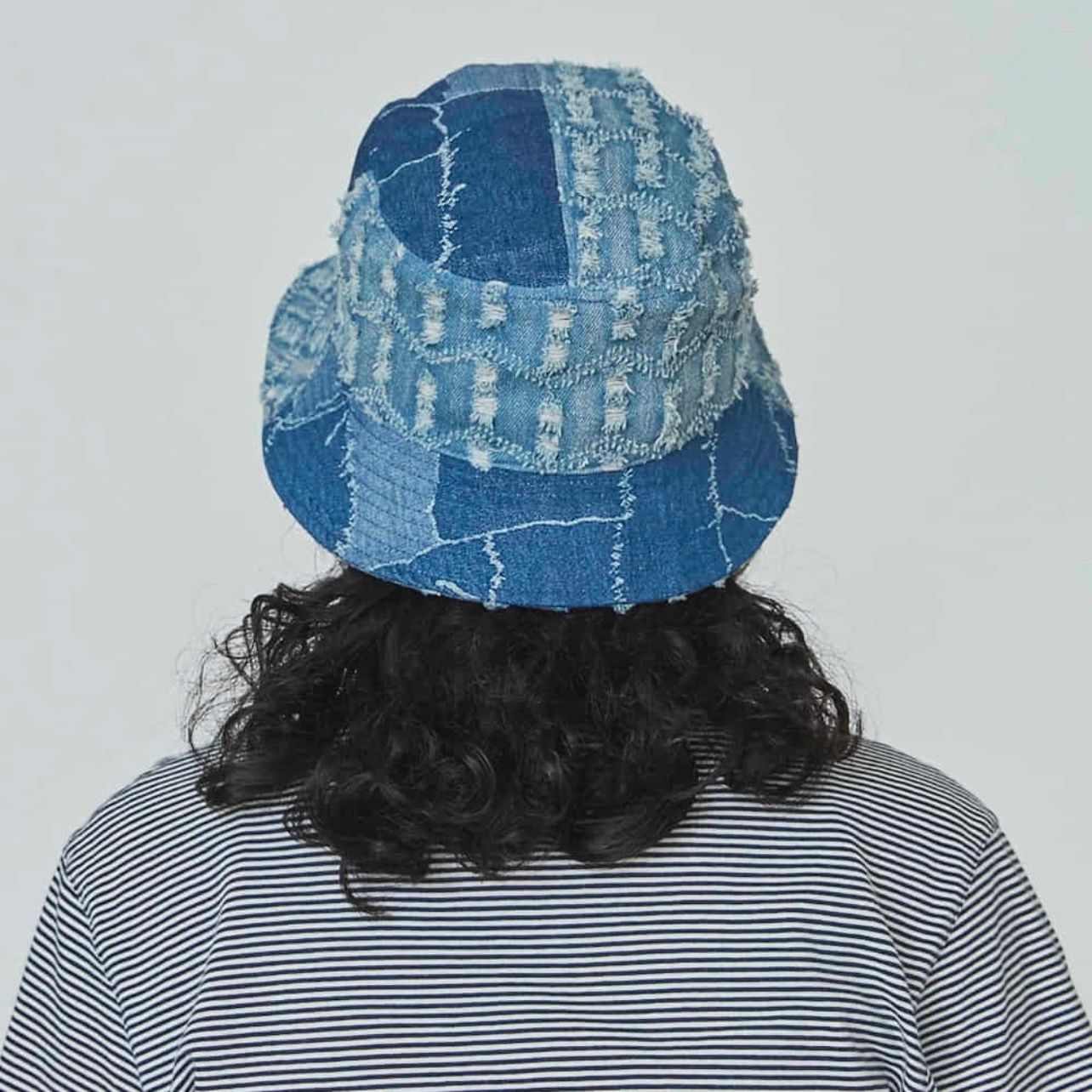 【残り一点】Denim Mashup Bucket