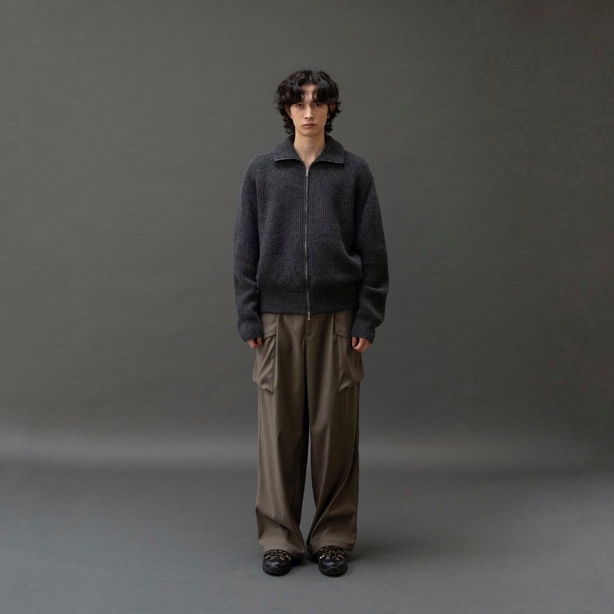 【残り一点】Driving Knit Blouson