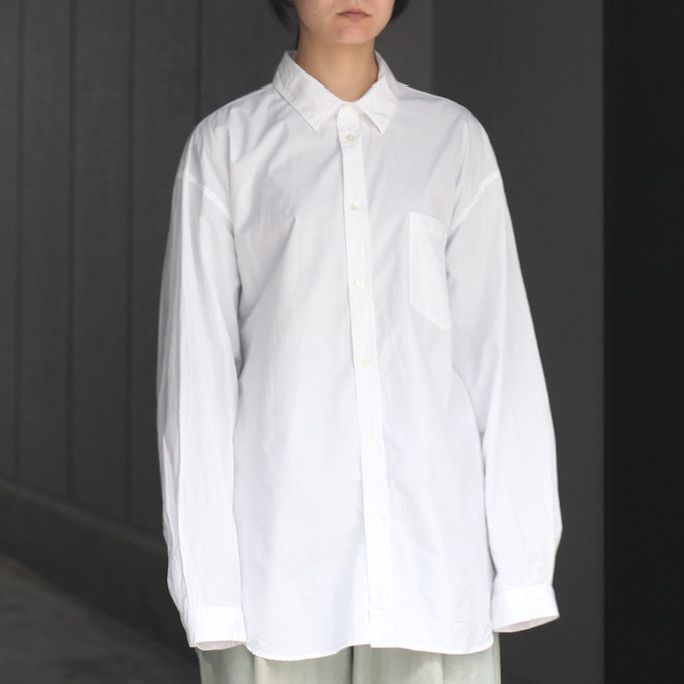 【残り一点】Suvin Broad Washed Shirt