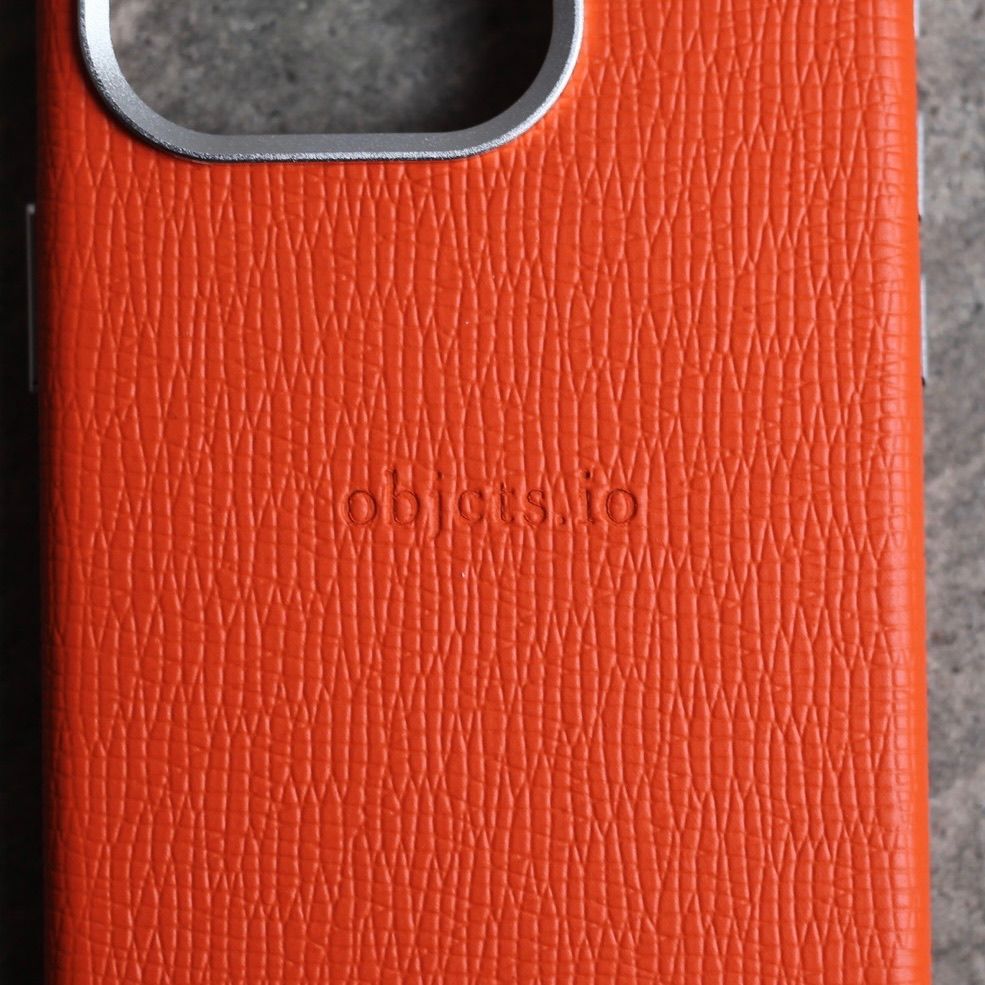 【残り一点】MagSafe対応iPhoneケース(CARROT ORANGE)