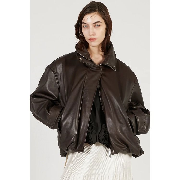 【残り一点】Sheep Leather High Neck Blouson
