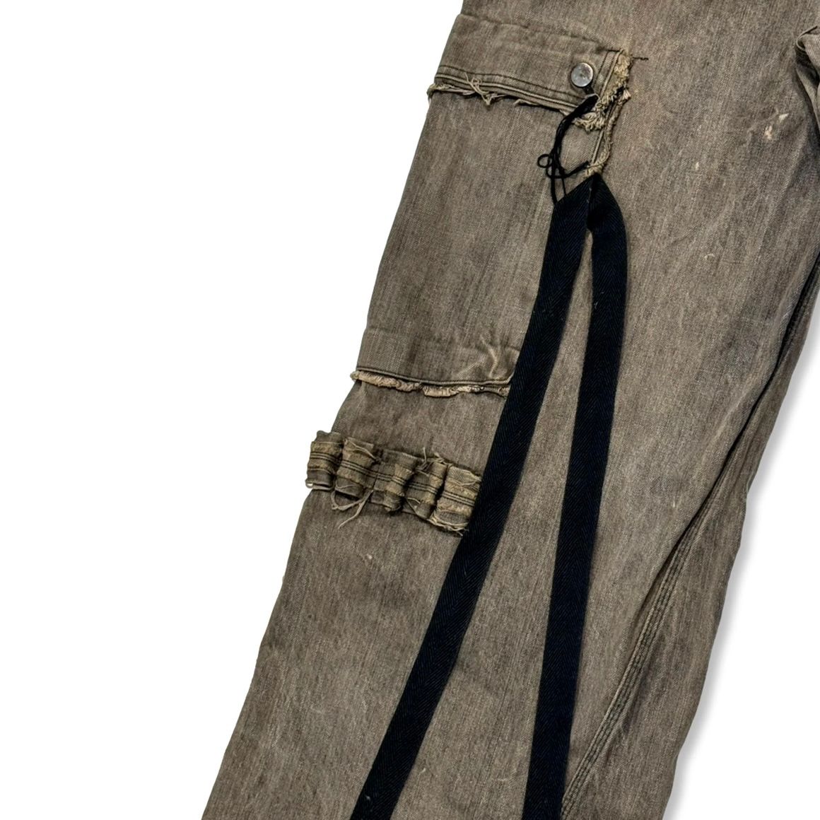 【残りわずか】Slash Seam Twist Cargo Jeans