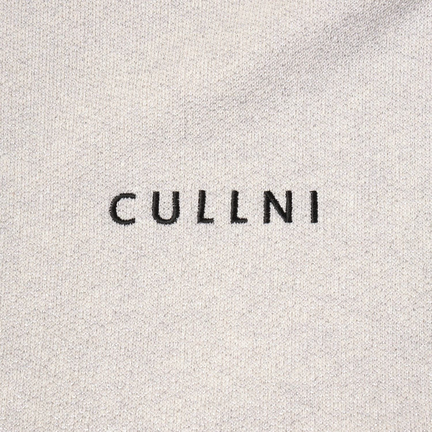 【残り一点】Cullni Logo Embroidery Glitter Yarn Hoodie