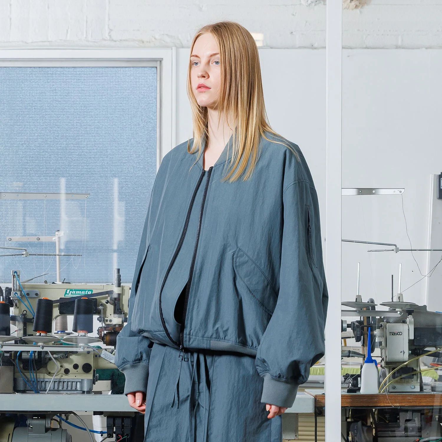 【希少】voaaovオーバーサイズ　ウールツイードコート　ブラック サイズ1 VOAAOV 「VOAAOV STYLE」ビッグジャケット Black - BISHOOL