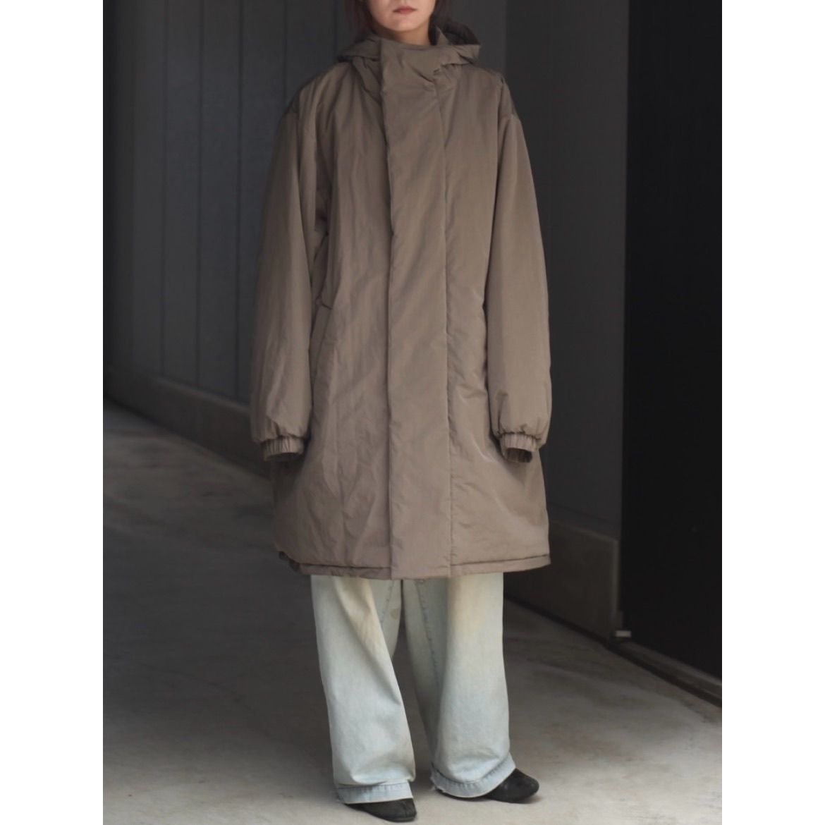 【残り一点】Oversized Padded Hoody Coat
