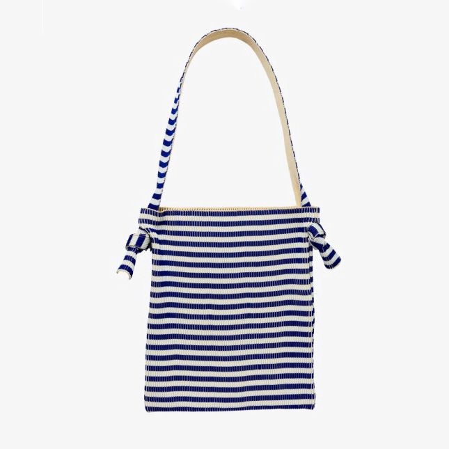 【残り一点】Kasane Reversible St Musubi Striped Tote
