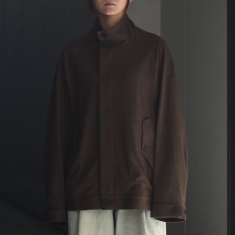 【残り一点】36G Wool Herringbone Blouson