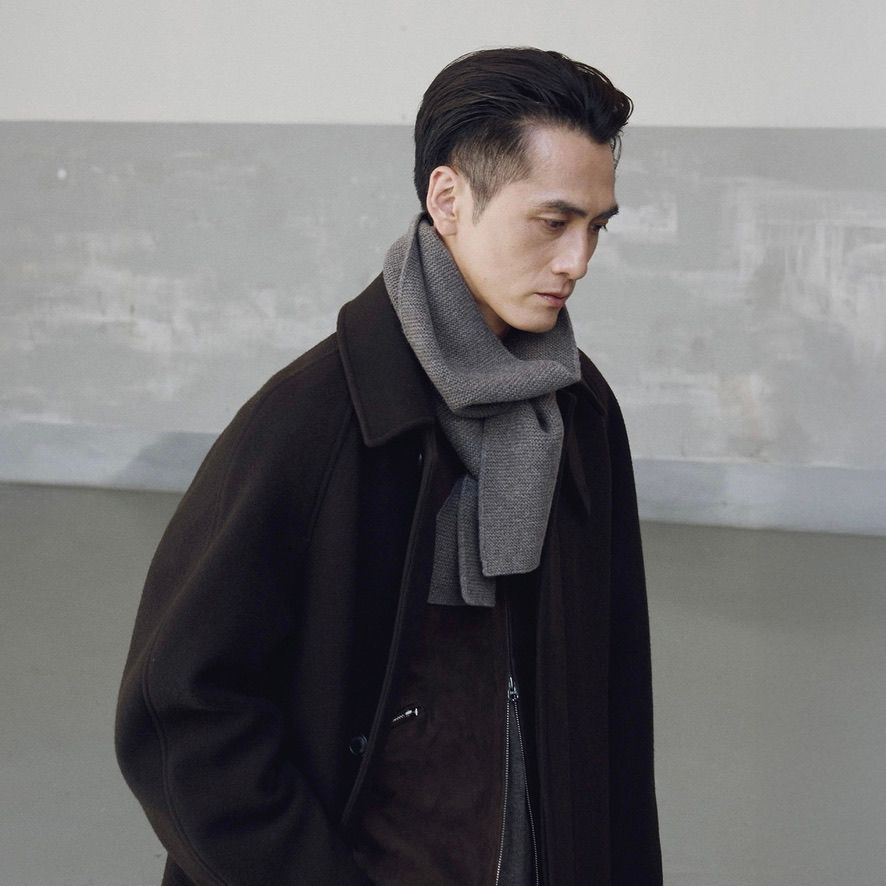 【残り一点】Link Cashmere Muffler